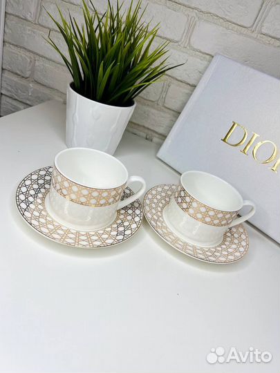 Чайный фарфоровый комплект dior