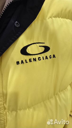 Куртка зимняя balenciaga over size