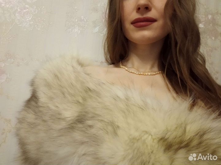 Шкурка Песца меховые Воротники Шапки Берет кожаный