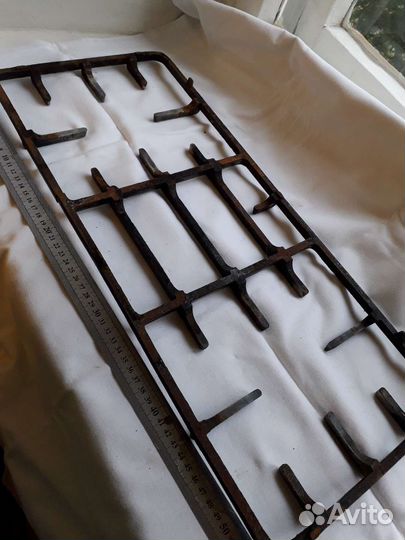 Решетки чугунные бу
