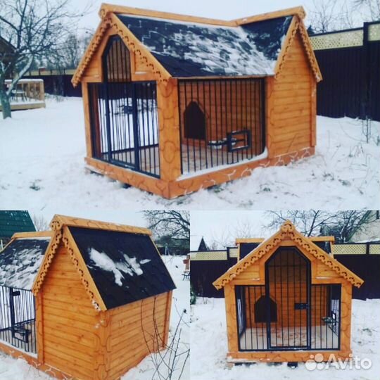 Будка для собаки утепленная