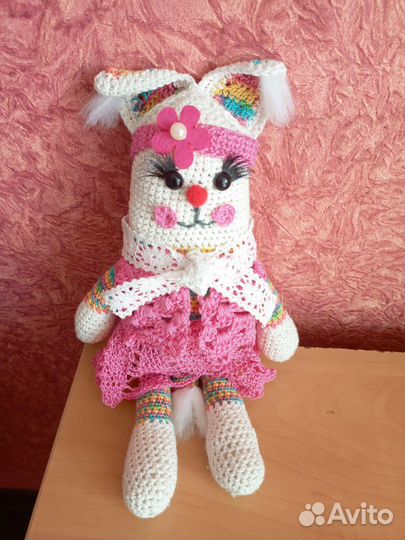 Вязаная кошечка