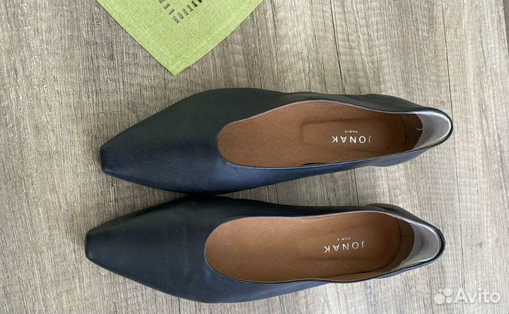Балетки Jonak, кожаные в отличном состоянии 39 р