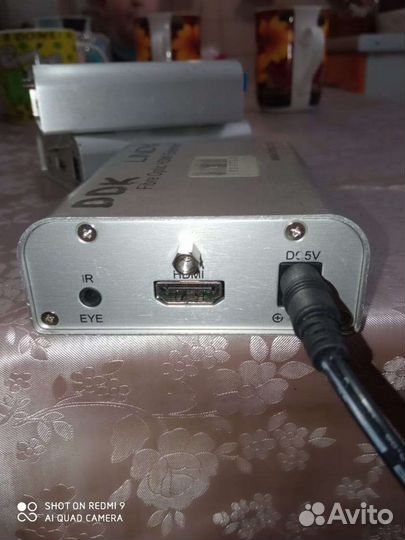 Оптоволоконный удлинитель 4K hdmi Lindy