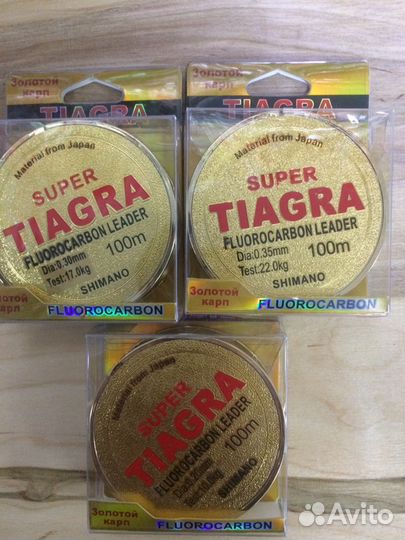 Леска флюрокарбон Tiagra