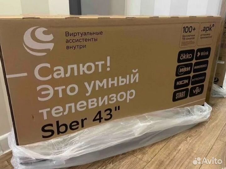 Телевизор sber sdx 43F21210b