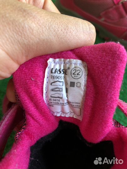 Зимние ботиночки lassietec 22 размер