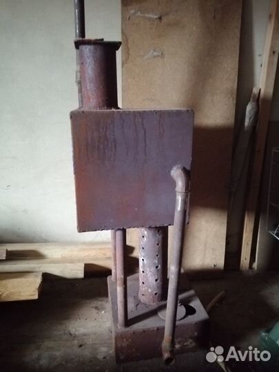 Печь на отработке