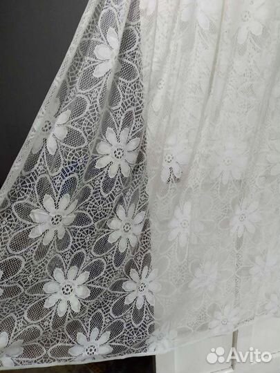 Тюль ш.173см;в.206см