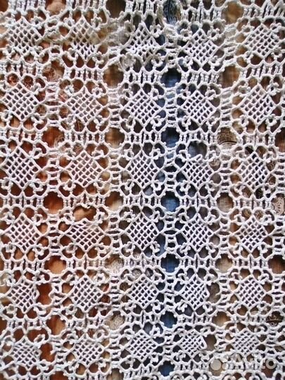 Вязаная скатерть крючком винтаж ретро СССР