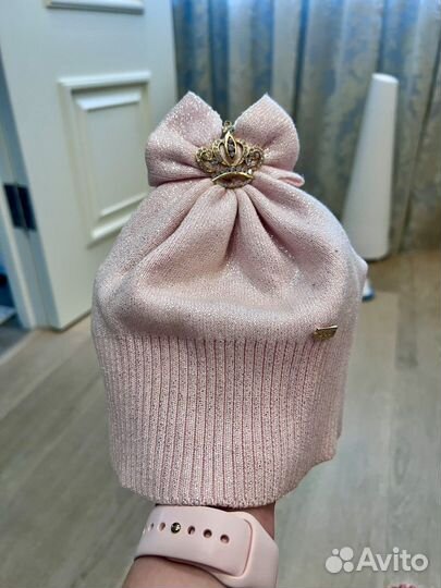 Шапочки для девочки Il trenino Totti 2-3 года