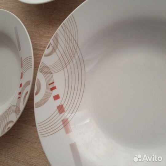 Тарелки глубокие 6 шт