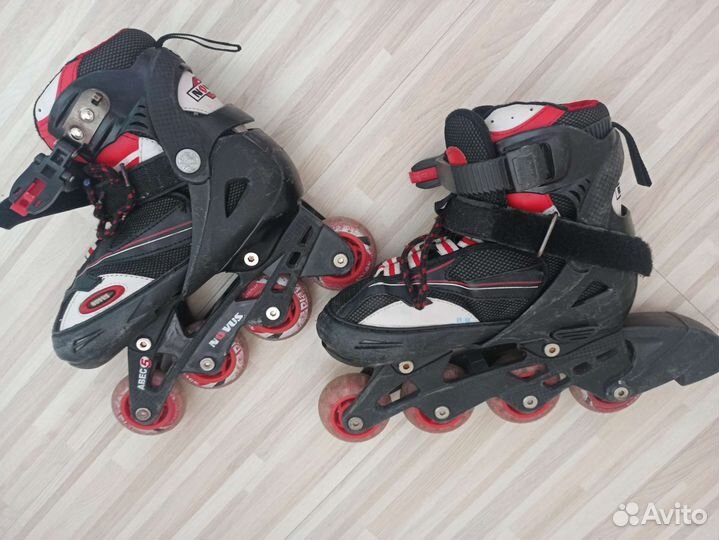 Роликовые коньки детские раздвижные 30 33