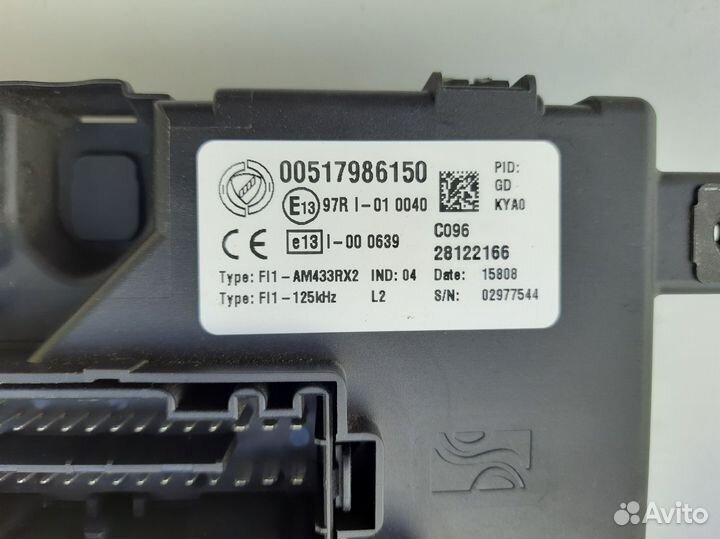 Блок предохранителей салонный Fiat Punto 3