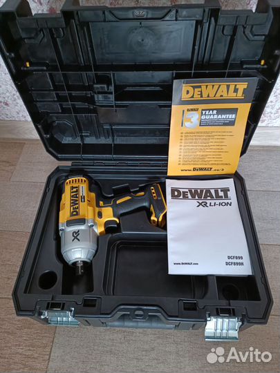 Аккумуляторный гайковерт dewalt DCF899NT