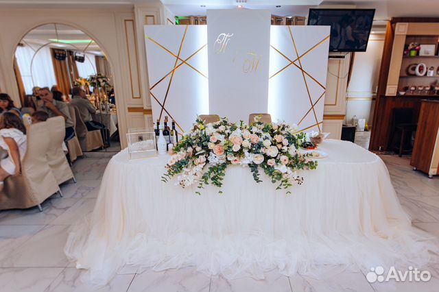 Оформление свадьбы, свадебный декор