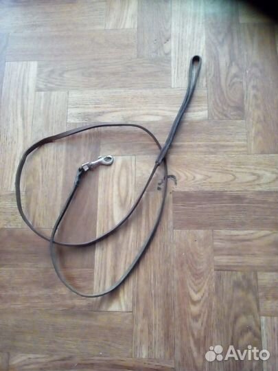 Поводок кожаный