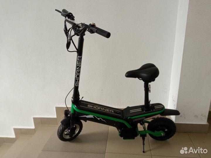 Электросамокат с сиденьем shorner Elite F1 PRO
