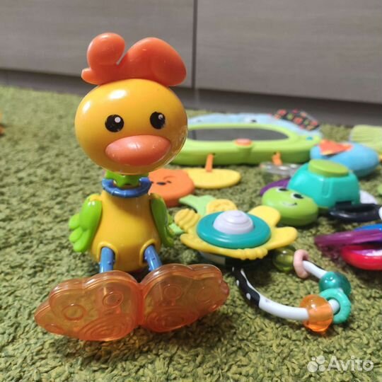 Погремушки, игрушки пакетом