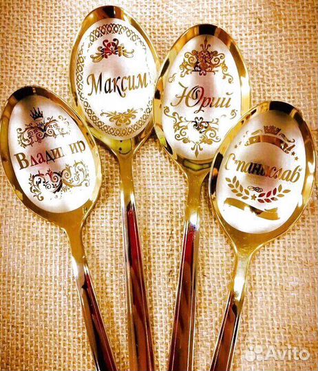 Закажите ложки с вашим логотипом