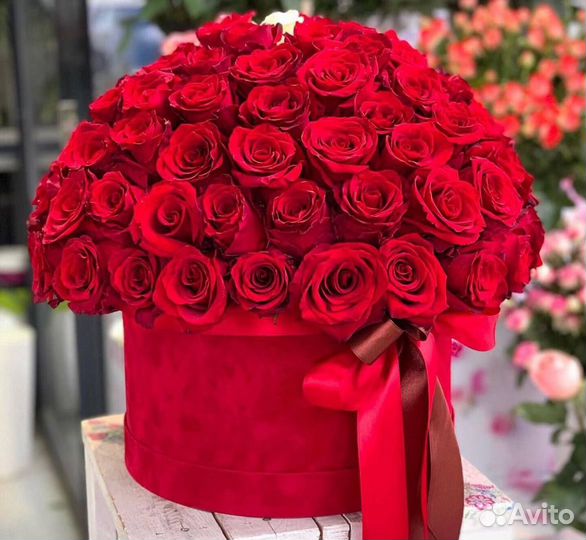 Букеты Красных Роз. Цветы. Доставка/Самовывоз
