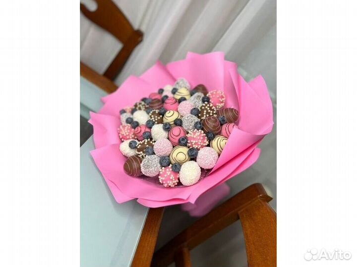 Набор клубники в шоколаде и бананы в шоколаде KLN-5483