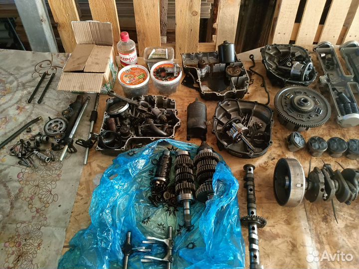 Двигатель 4yr Yamaha fz 400