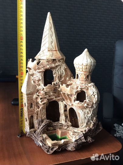 Гроты для аквариума замок и коряга(глина)