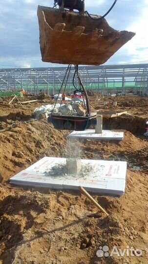 Железобетонные сваи для фундамента