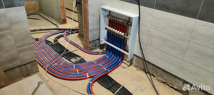 Монтаж систем отопления. Установка теплых полов