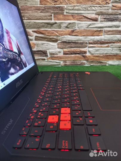 Игровой ноутбук Asus rog i7 6го/GTX 970m 6Гб/ssd