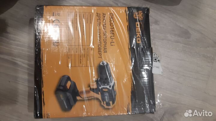 Шуруповерт deko 16v