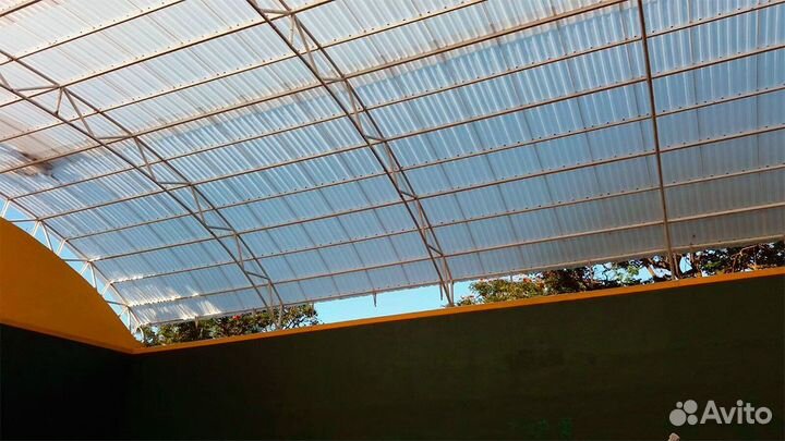 Профилированный поликарбонат