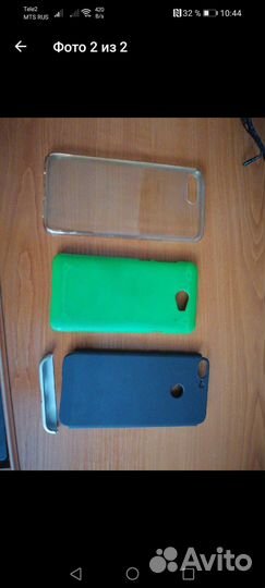 Чехол и стекло на телефон