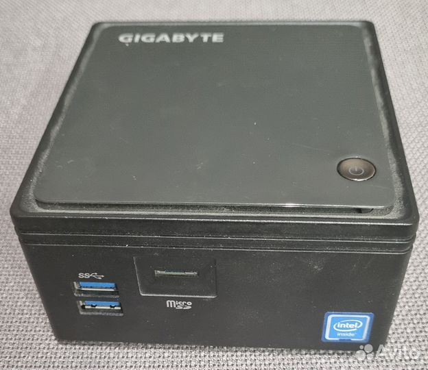 Неттоп Gigabyte GB-bace-3160 / RAM 4GB / SSD 60GB