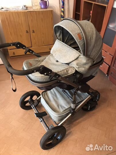 Детская коляска Luxmom 555 3в1 (зеленый)