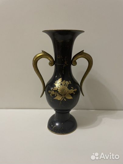 Ваза из латуни, Индия, 26 см