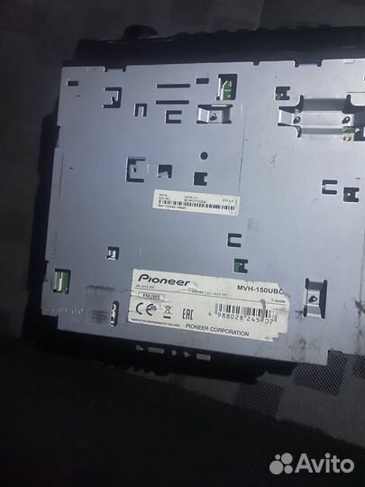 Магнитола pioneer mvh-150ubg