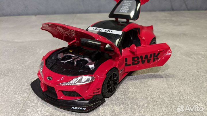 Модель Toyota supra lbwk 1:22