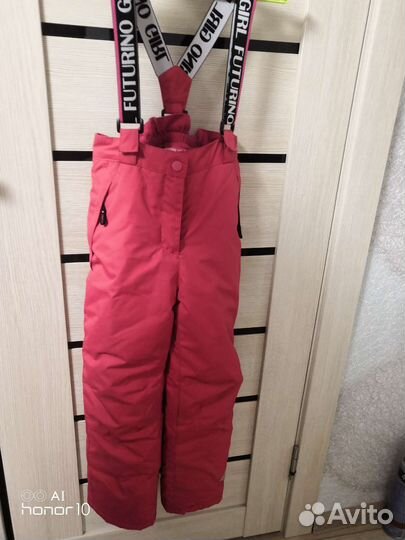 Зимние брюки для девочки 134