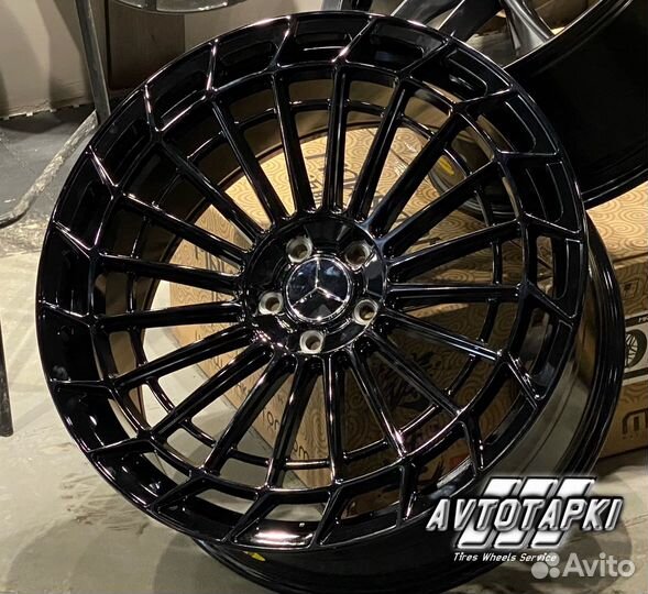 Диски mercedes rocket r19 black 8/9j 5-112