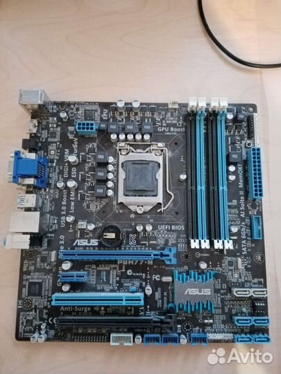 Материнская плата Asus p8h77-m lga 1155