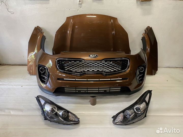 Ноускат Kia Sportage 4 окрашенный в любой цвет