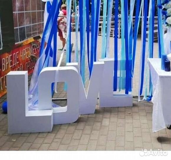 Аренда цифр с лампочками