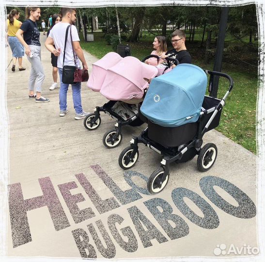 Коляска bugaboo donkey twin