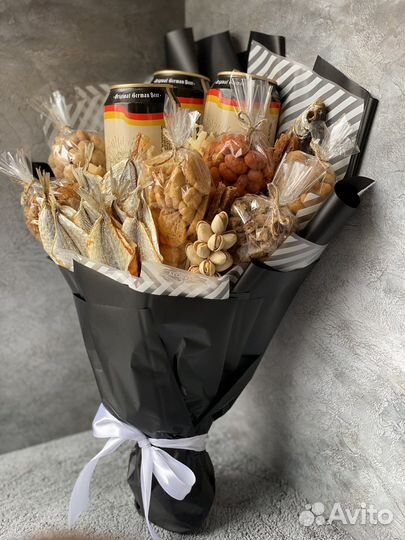 Мужской букет съедобный