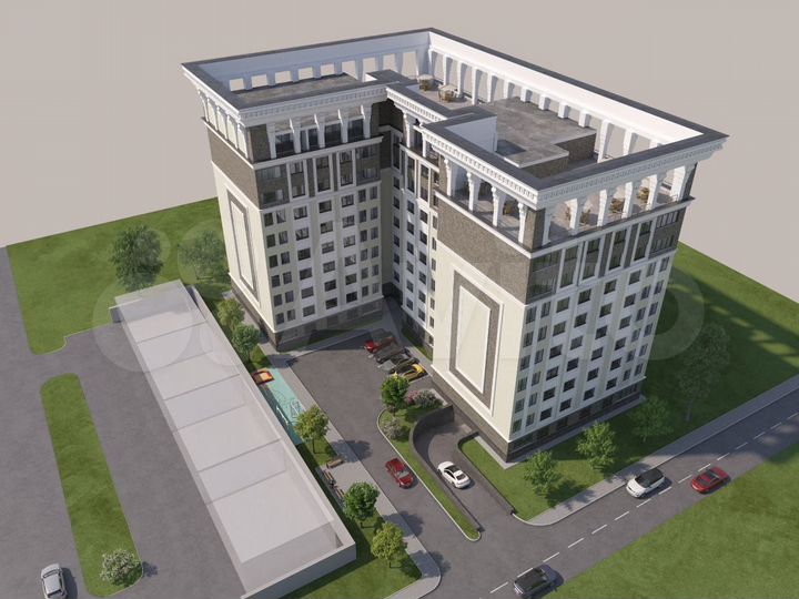2-к. квартира, 73 м², 2/11 эт.