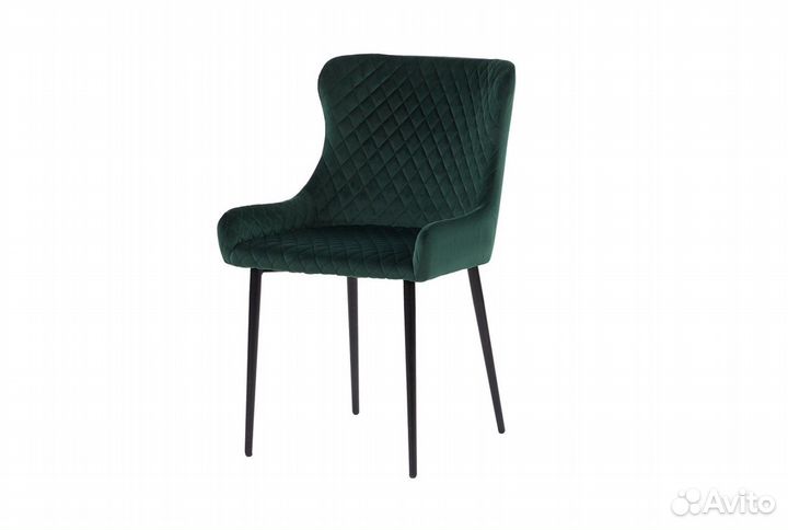 Изумрудный кухонный стул 