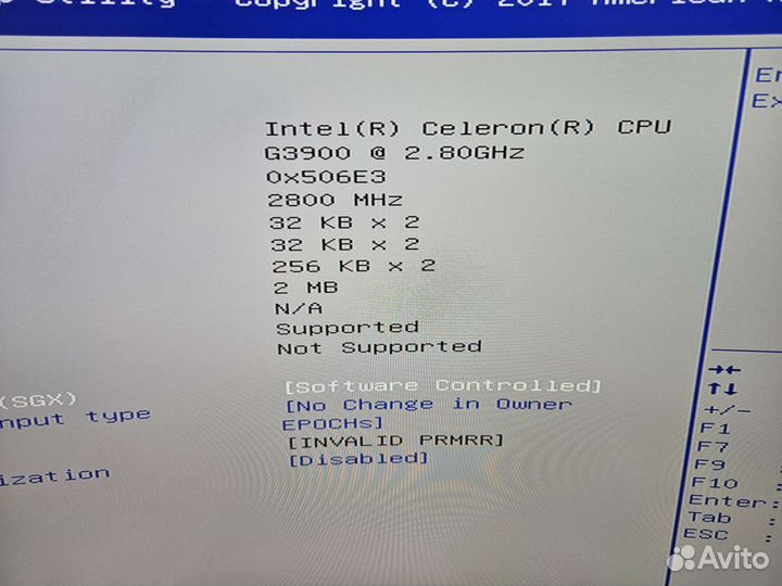 Материнская плата Esonic B250 + G3900