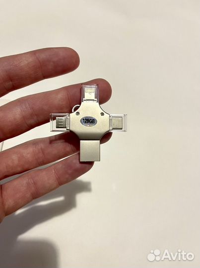 USB флеш-накопитель FlashDrive 128 гб для iPhone